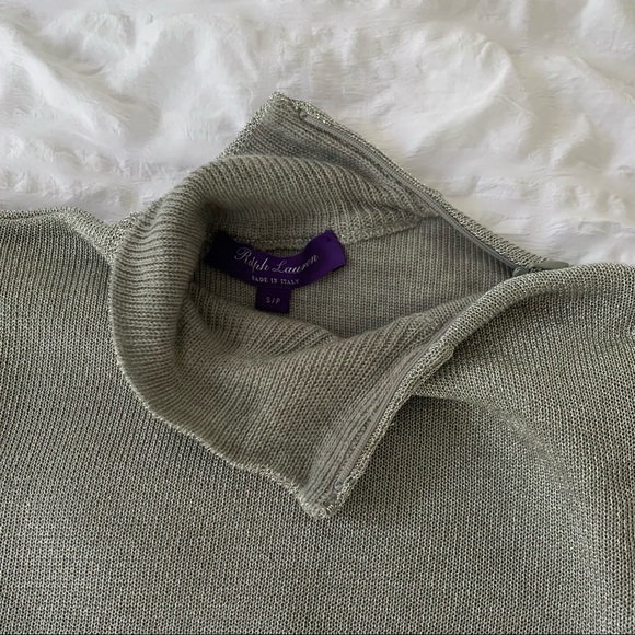Ralph Lauren Cashmere Sweater Purple Label - Picture 4 of 14